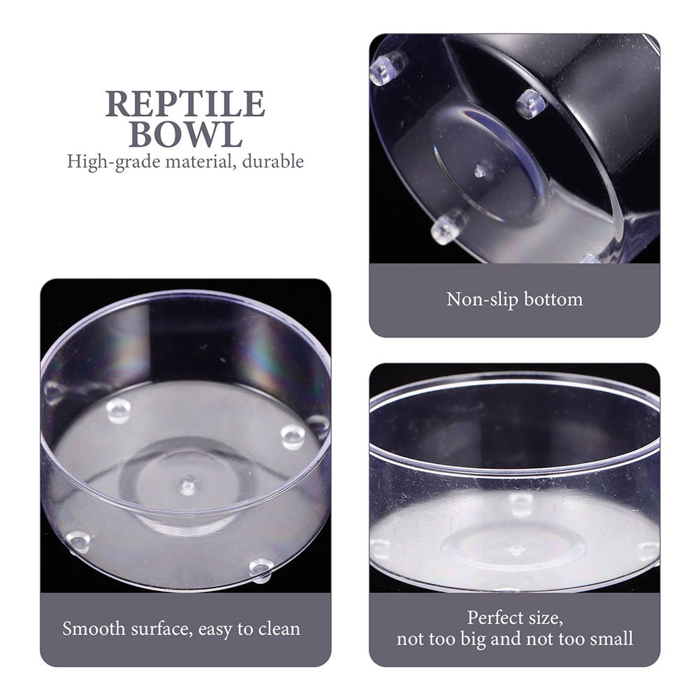 10 sztuk – akrylowe miski do k – Water Dish Reptile recenzja i cena